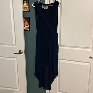 Pink martini hi low dress M